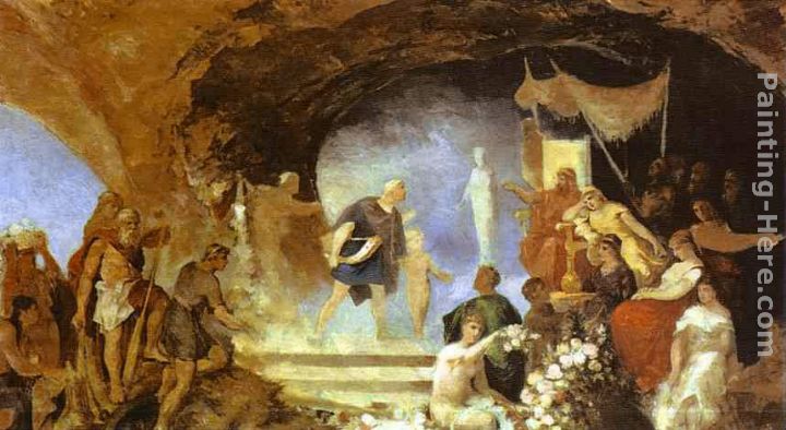 Orpheus in the Underworld painting - Henryk Hector Siemiradzki Orpheus in the Underworld art painting